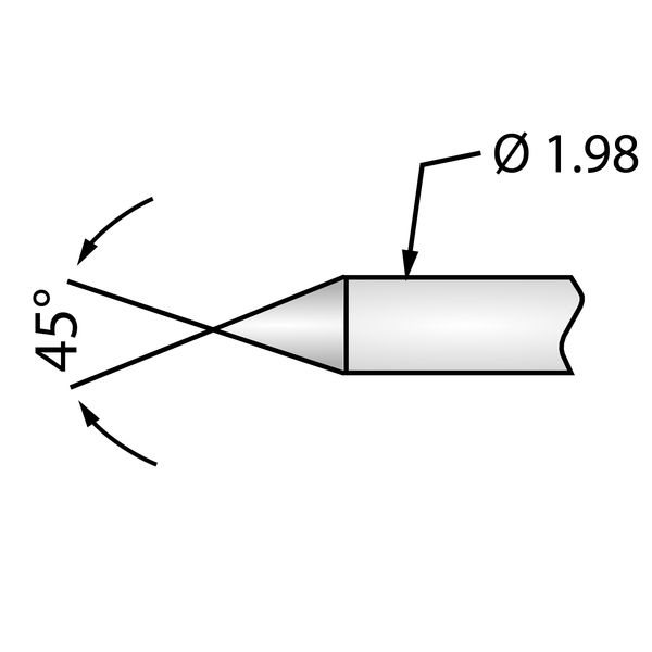 P156 Test Pin - 30° Spear Point, 250g Spring, 3A (Pack of 10)