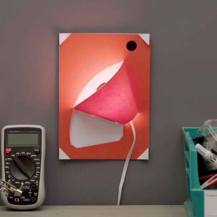 Bare Conductive Electric Paint SKU 1107 10109 coloured lamp