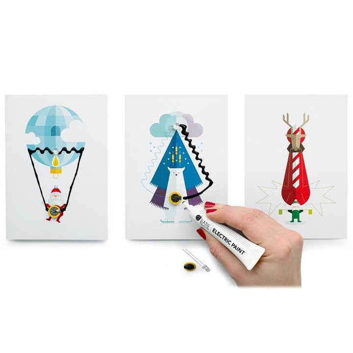 Bare Conductive Flashing Card SKU 0704 10109 SC BC FC MR BEAR