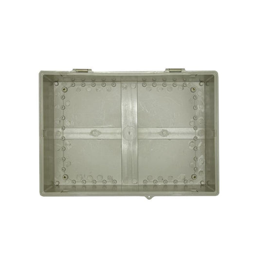 Cases and Enclosures ABS Plastic Enclosure EN WME 20C 6 1 PK10 10109 Sealed ABS Wall Mount Plastic Enclosure top view EN WME 20C 6 1 PK10