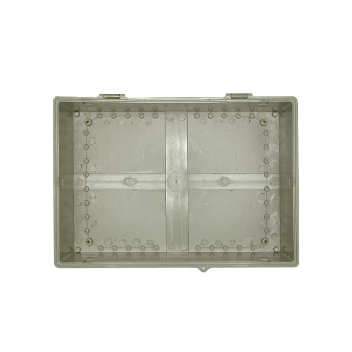 Cases and Enclosures ABS Plastic Enclosure EN WME 20C 6 1 PK10 10109 Sealed ABS Wall Mount Plastic Enclosure top view EN WME 20C 6 1 PK10