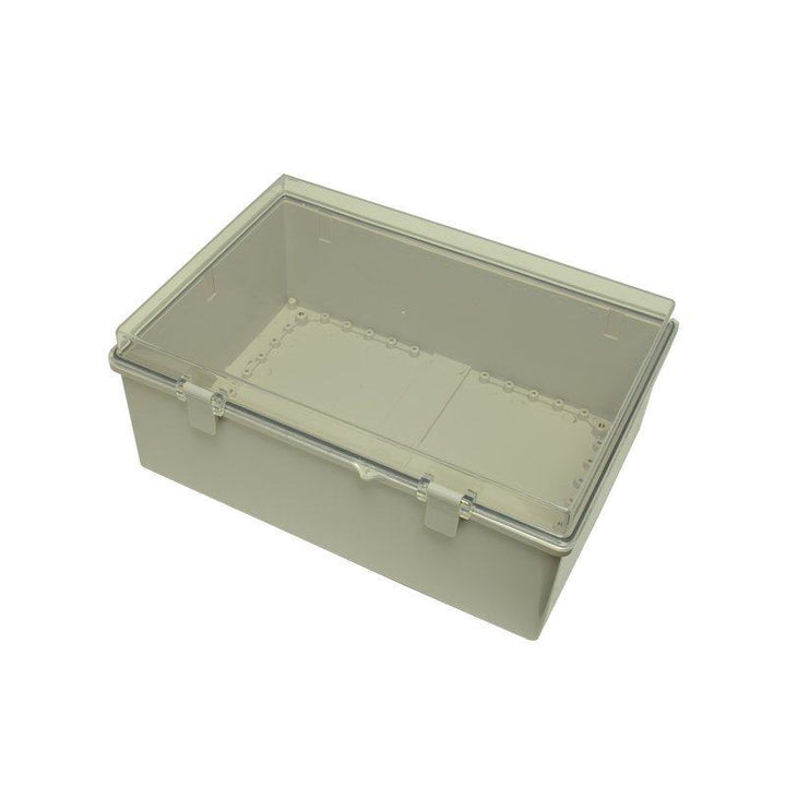 Cases and Enclosures ABS Plastic Enclosure EN WME 20C 6 1 PK10 10109 image of Sealed ABS Wall Mount Plastic Enclosure EN WME 20C 6 1 PK10