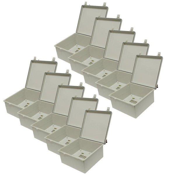 Cases and Enclosures ABS Plastic Enclosure EN WME 20C 8 PK10 10109 EN WME 20C 8 PK10 MAIN