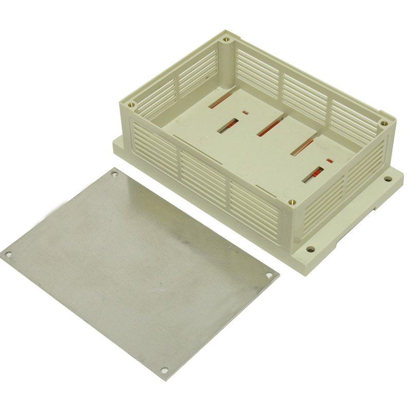 Plastic Din Rail Enclosure L125xW90xH45mm – PCB Soldering