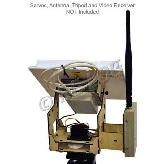 Eagle Tree Systems PanTilt Pod Kit RL PAN TILT 10109 Pan Tilt Mounting For EagleEyes Antenna Tracker Back View RL PAN TILT