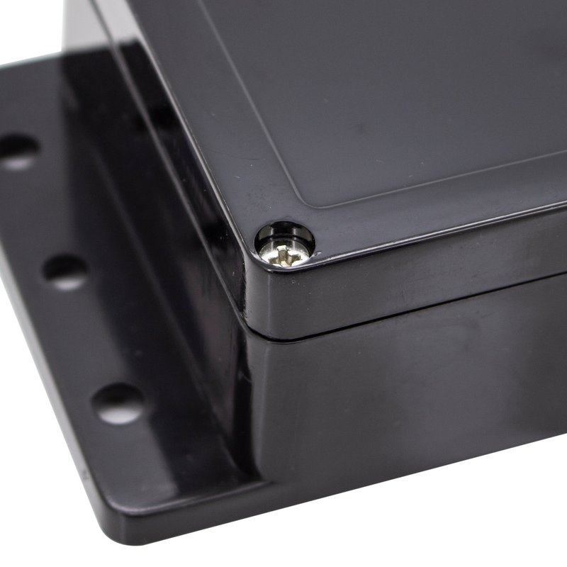 Industrial plastic electronic enclosure
