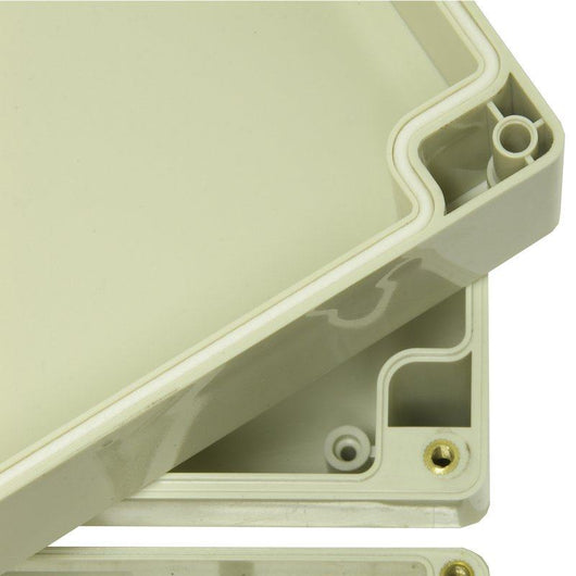 Plastron Cases ABS Plastic Enclosure EN SPE 10 75 EN SPE 10 75 Sealed ABS Plastic Enclosure Gold Screw Thread