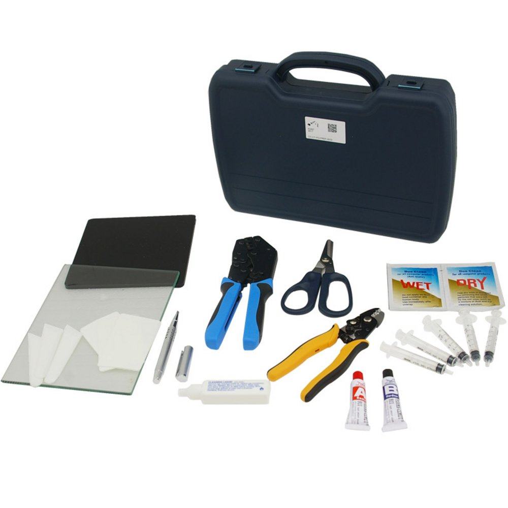 Fibre Optic Cable Preparation, Cutting and Crimping Kit – PCB Soldering